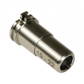 CNC Titanium Adjustable Air Seal Nozzle 19mm - 22mm for Airsoft AEG Series