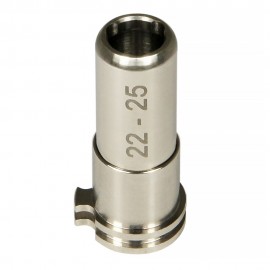 CNC Titanium Adjustable Air Seal Nozzle 22mm - 25mm for Airsoft AEG Series