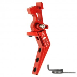 CNC Aluminum Advanced Speed Trigger (Style A) (Red)