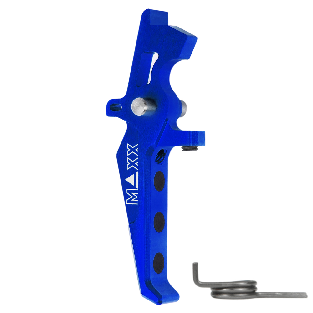 CNC Aluminum Advanced Speed Trigger (Style E) (Blue)